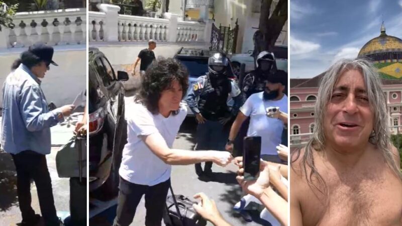 Integrantes das banda Kiss e Scorpions já estão em Manaus para show na Arena da Amazônia