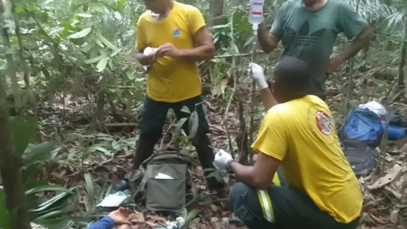 Sem comida e água: saiba como foi resgate do lavrador do AM picado pela maior serpente venenosa das Américas