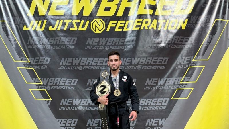 Amazonense Doriandson Talmaturgo conquista medalha de ouro na etapa de Miami da New Breed Jiu-Jitsu Federation