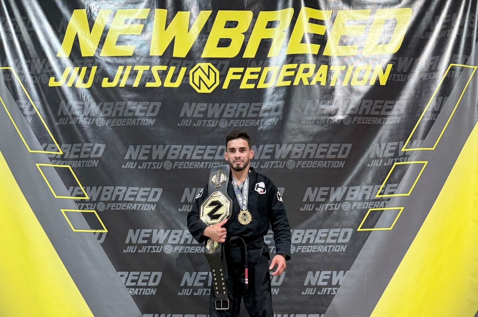 Amazonense Doriandson Talmaturgo conquista medalha de ouro na etapa de Miami da New Breed Jiu-Jitsu Federation