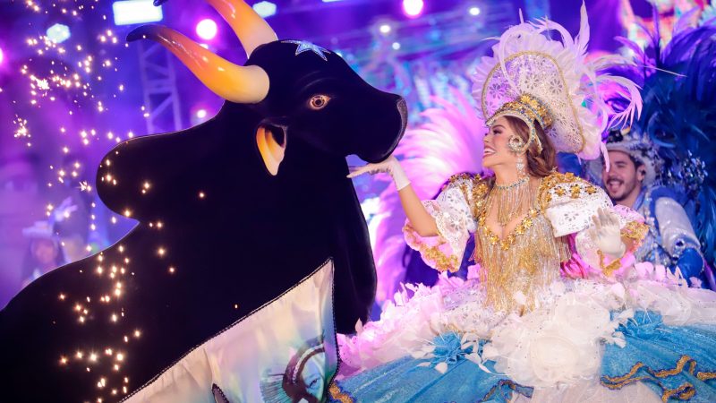Boi Caprichoso lota curral Zeca Xibelão em festa de lançamento do álbum 2025
