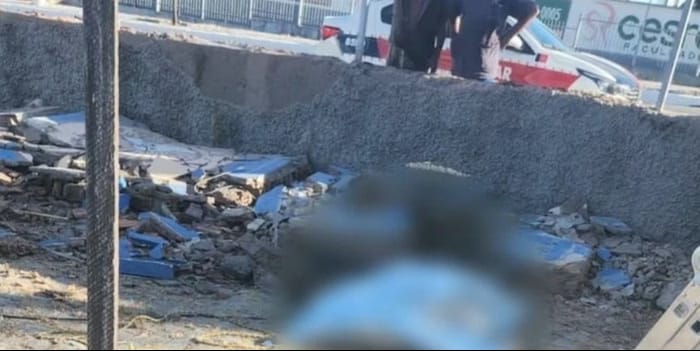 Trabalhador morre após muro desabar em cima dele durante obra de reforma
